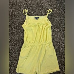 Lands End Terry Cloth Romper